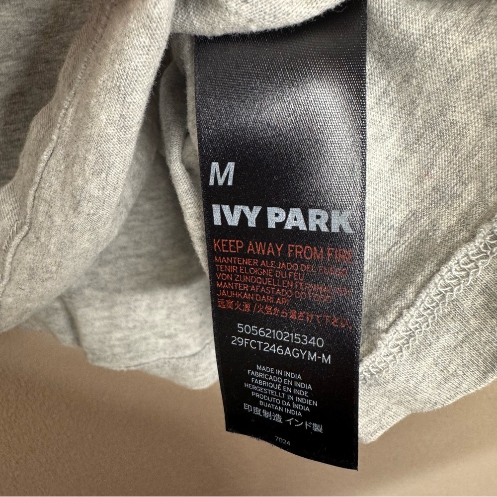 Ivy Park - Reverse Sequin Crop Top - Size Medium … - image 7